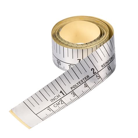Adhesive Backed Tape Measure 60 Inch Peel And Stick Measuring Tape Inch