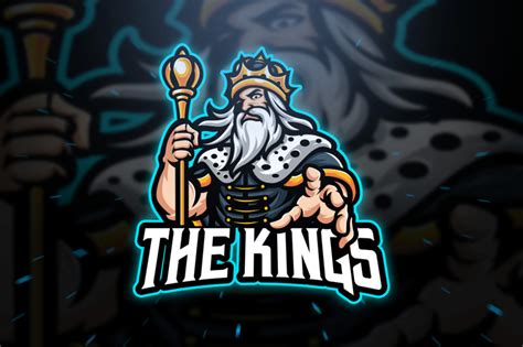 The King Sport And Esport Logo Template By Blankids On Envato Elements