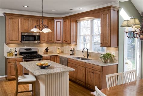 Kitchen remodeling ideas, options and solutions. Cabinets kitchen paint ideas with maple colors for light ...