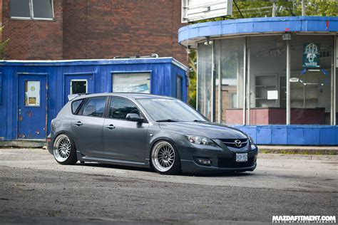 Stance Is Everything Mazdaspeed 3 Mazda Fitment