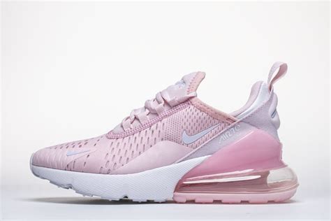 Womens Nike Air Max 270 Trainers In Whitelight Pink
