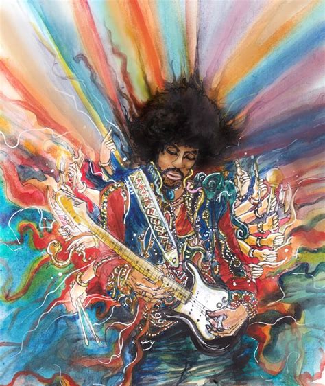 Jimi Hendrix By L On Deviantart Jimi Hendrix