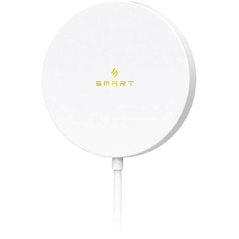 Smart Premium Magnetic 2 In 1 Wireless Charger White
