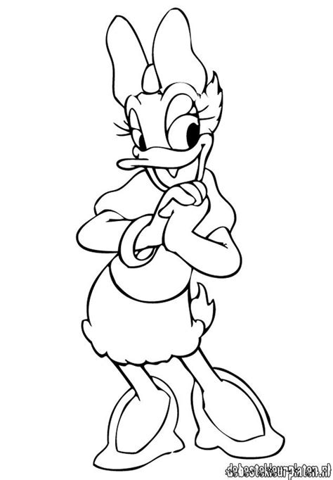 Daisy Duck Coloring Sheet Daisy Duck Coloring Page Daisyduck16