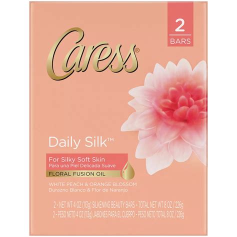 Caress Daily Silk Beauty Bar 2 Pk Shop Hand And Bar Soap At H E B