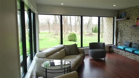 Pella vinyl frames with black exterior and white interior add a definite modern appeal with a fast and professional installation. Black Windows Trending