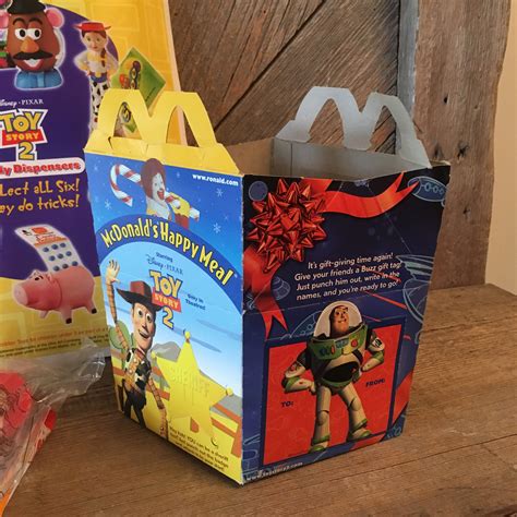 Toy Story 2 Mcdonalds Happy Meal Toys Action Figures Buzz Etsy