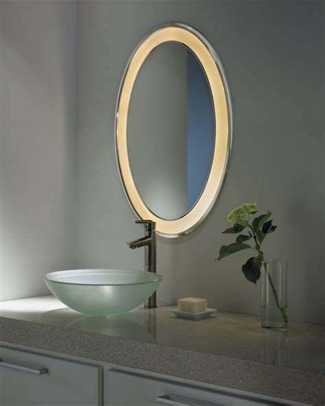 All oval bathroom mirrors can be shipped to you. 20 Bright Bathroom Mirror Designs With Lights