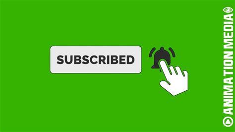 Free Animated Youtube Subscribe Button Overlay Youtube