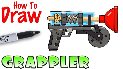 Please enter your email address receive free weekly tutorial in your email. How to Draw the Grappler | Fortnite - YouTube