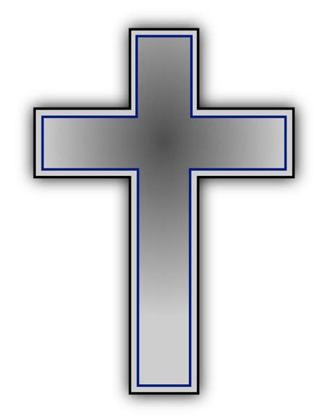 Silver Cross Png Transparent Background Free Download 25657