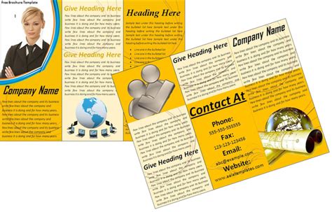 Brochure Design | Free brochure template, Brochure ...
