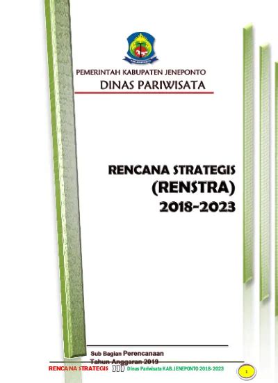 Rencana Program Dan Kegiatan Serta Pendanaan