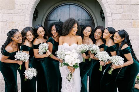 The Most Stunning Emerald Green Bridesmaid Dresses In Every Style