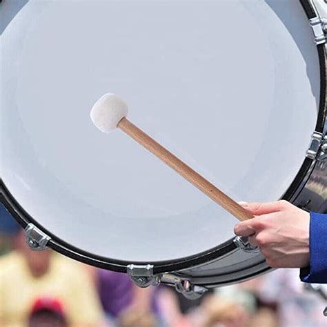 2 Mallets Hammer Kit Für Timpani Snare Drum Instrumentenzubehör
