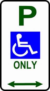 Disabled Parking Signs Pictures