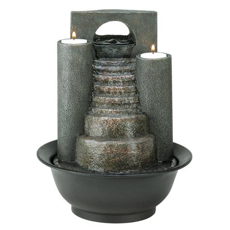 Small Water Fountain Modern Table Top Fountains Indoor Decor With