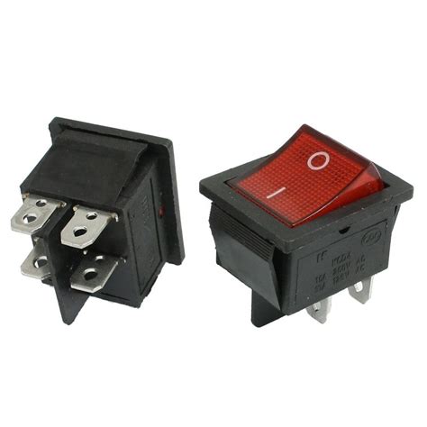 Kcd Rocker Switch Dpst Pins On Off Position Switches For Boat