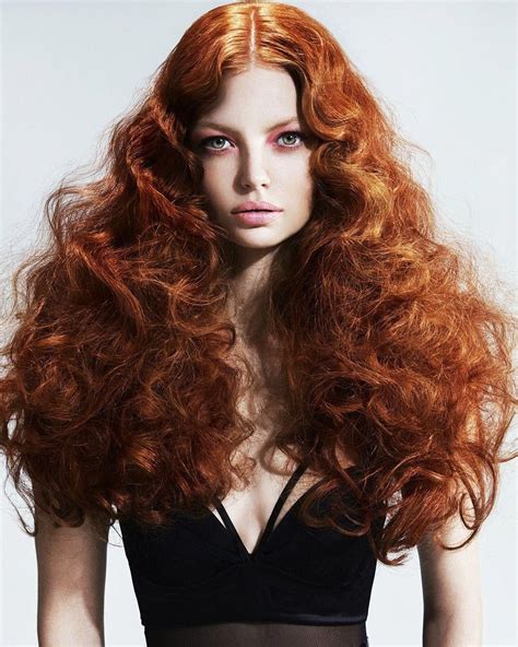 Large Image Of Long Red Curly Hairstyles Provided By Watkins Wright Picture Number 24575 Red