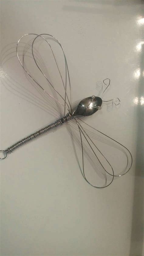 Dragonfly From A Wire Whisk Dragon Fly Craft Steampunk Dragon