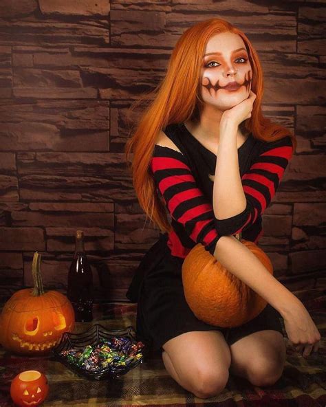 Pumpkin Time 🎃 With Pumpkin Hair 🎃 Gorgeous Xandrastax In Wigisfashion Pumpkin Orange Lace