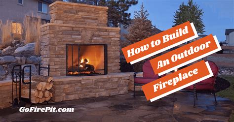 Build a wooden form the same size as the base of the fireplace your are building. How to Build An Outdoor Fireplace - Step by Step Guide ...