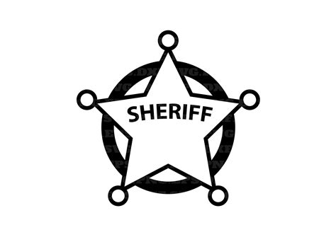 Sheriff Badge Svg Svg Svg Cut File Svg Files Png Png Etsy