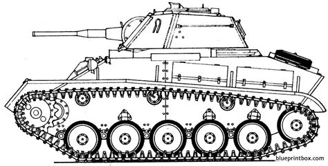 T 80 Tank Blueprints