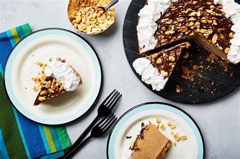 Peanut Butter Silk Pie Recipe With A Fudge Layer