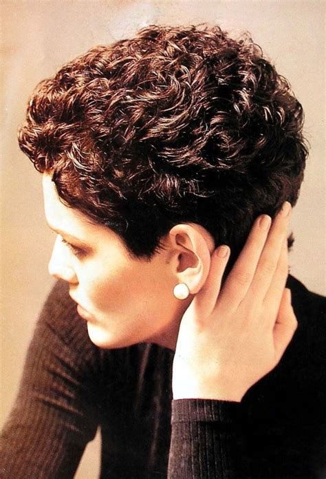 Perm hairstyles look stunning on long locks, and short permed hairstyles radiating happy vibes. Pixie perm | Short hair styles, Curly hair styles, Permed ...