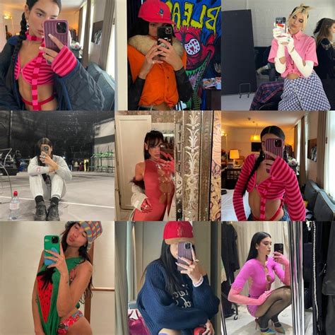 Pink Dua Selfie Female Mirror Mirrors Selfies