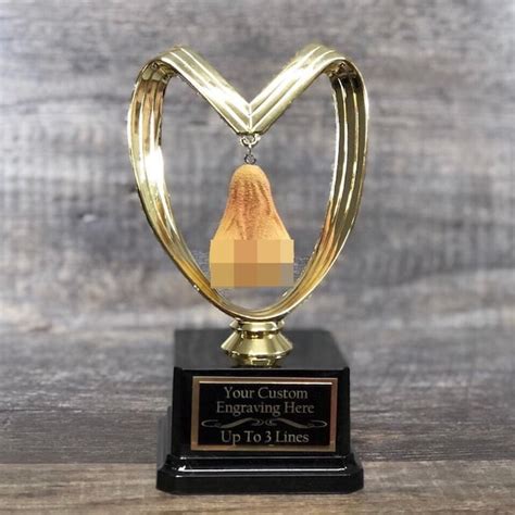 Testicle Trophy Etsy