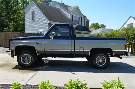 Sell Used 1984 Gmc K 1500 Short Bed 4x4 New Paint Excellent Condition