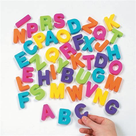 Plastic Magnetic Letters Uppercase Letter Set Magnetic Letters