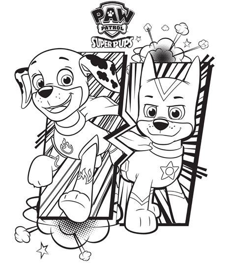 Printable Paw Patrol Coloring Page Customize And Print