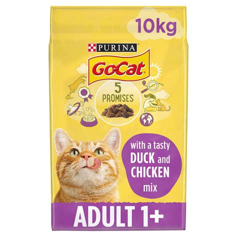 Go Cat With Duck And Chicken Mix Dry Cat Food 10kg Cat Food