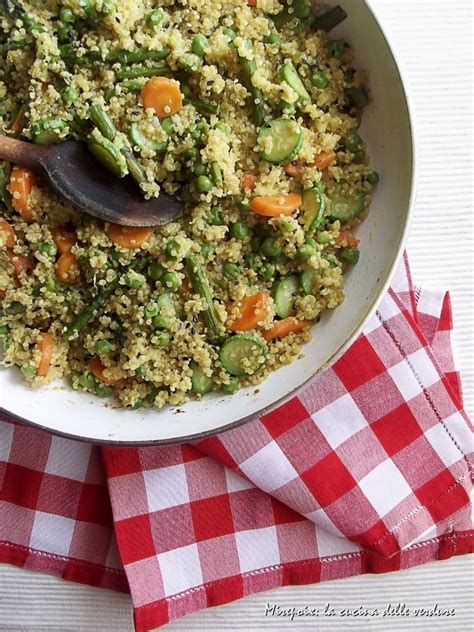 Quinoa Con Verdure Ricetta Vegana Mirepoix La Cucina Delle Verdure