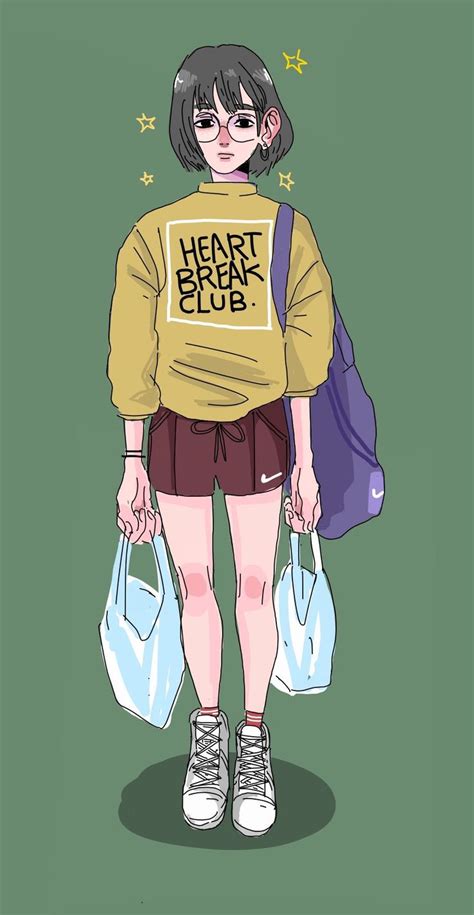 Anime Art Girl Anime Illustration