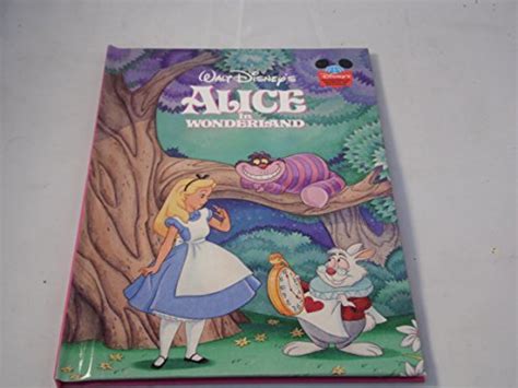 Alice In Wonderland Hardcover Walt Disney Books