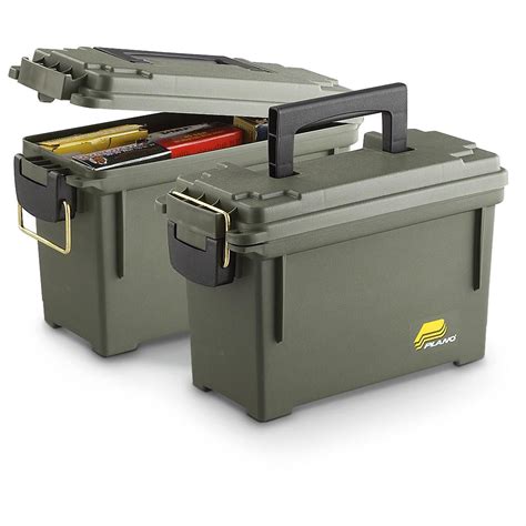 2 Pk Of Plano Ammo Boxes Ammo Box Reloading Room Ammo