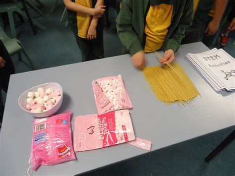 Marshmallow Spaghetti Tower Challenge P Class Blog