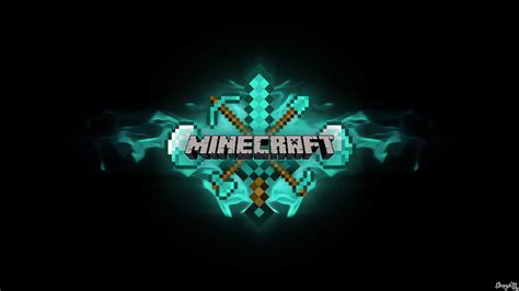 Minecraft Logo Wallpapers Wallpaper Cave