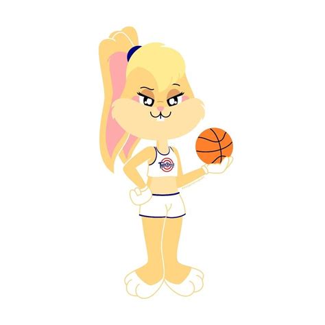 Lola Bunny Basketball Drawing