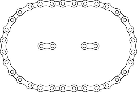 Motorcycle Chain Clip Art