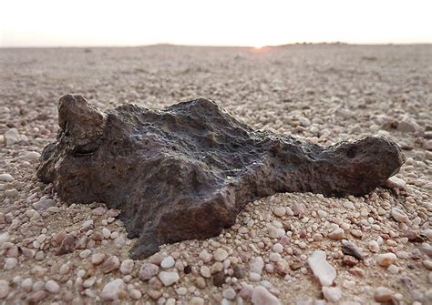 Complete Dhofar 1658 Meteorite Ll6 Dhofar Zufar Oman 18°21 N 54