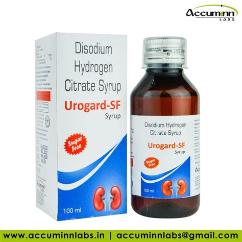 Disodium Hydrogen Citrate Syrup At Rs Bottle Disodium Citrate