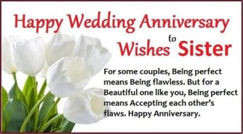 Happy Wedding Anniversary For Sister Wishes Greetings Pictures