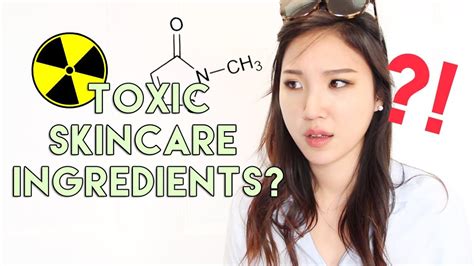 Cosmetics Ingredients To Avoid • Toxic Skincare Ingredients Youtube