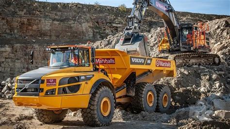 Volvo Construction Equipment Helps Marshalls Manage Its Quarry