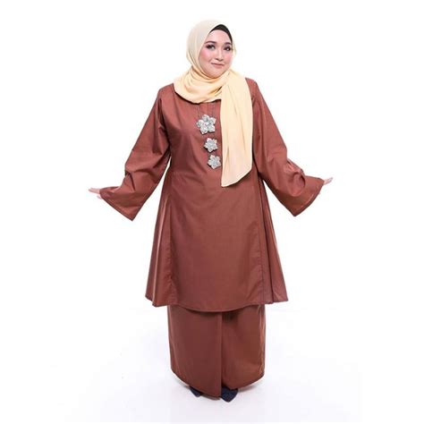 It was popularised in the late 19th century by sultan abu bakar of johor.3. Kurung Riau Pahang Plus Size - Malaysia Baju Plus Size ...